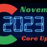 Google Core Update November 2023